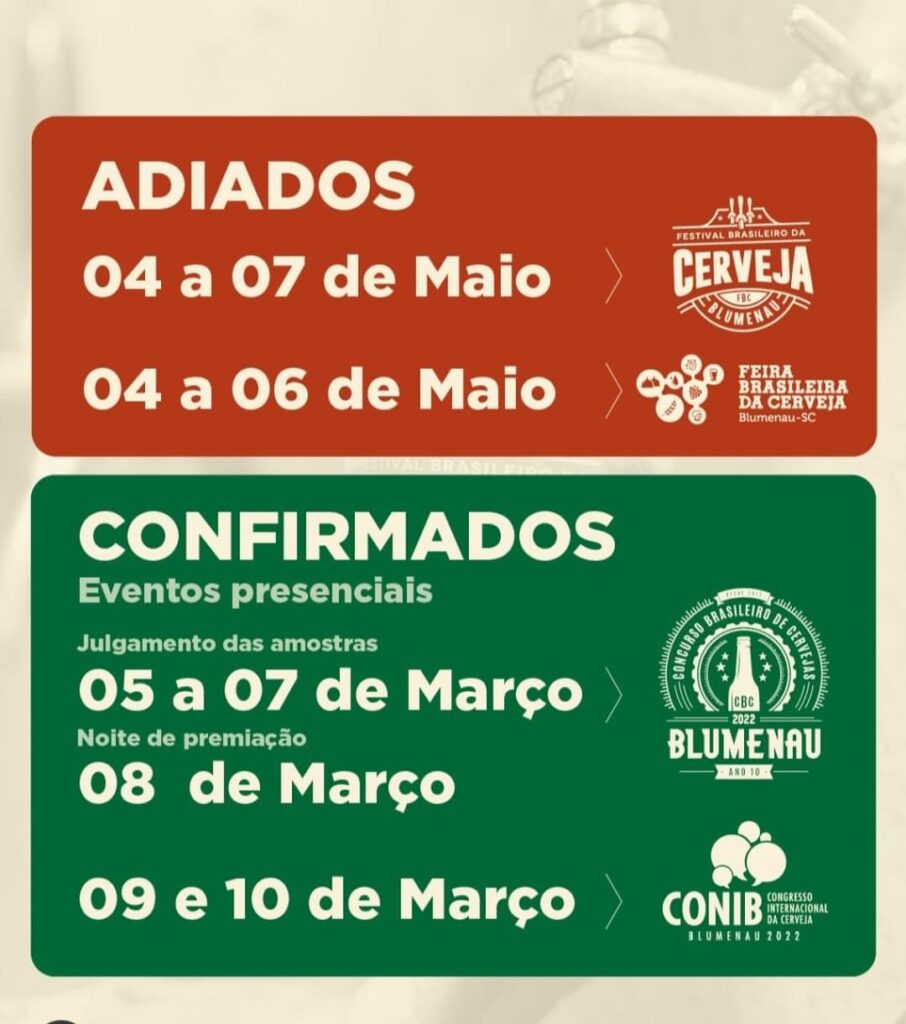 Feira E Festival Da Cerveja De Blumenau S O Transferidos Para Maio