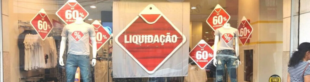 O comércio catarinense está otimista com as já tradicionais liquidações de início de ano/Foto: Divulgação Internet