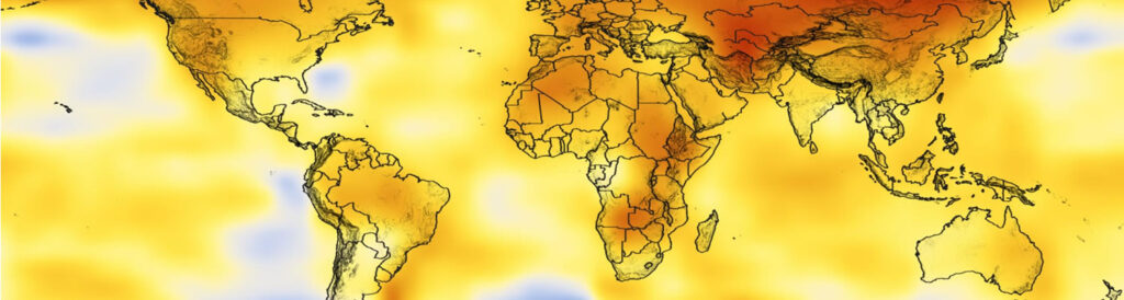 A temperatura média da Terra em 2018 foi a quarta mais elevada registrada até hoje/Foto: Divulgação Internet