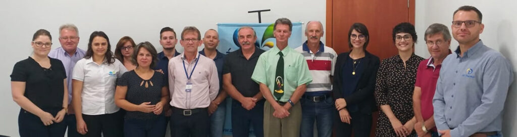 Membros do Comitê Gestor de Balneários do Oeste Catarinense participaram da reunião/Foto: Assessoria de Imprensa