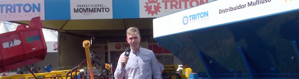 Triton Máquinas Agrícolas participou  20ª edição da Expodireto/Foto: Bom Dia SC