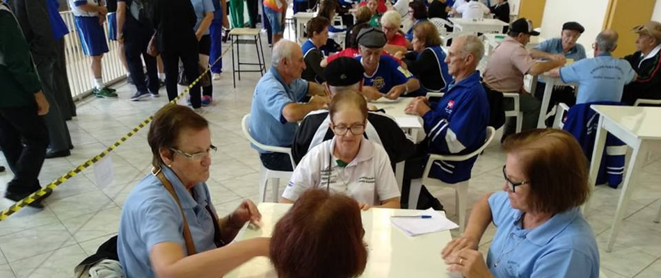 Ficamos orgulhosos de nossos atletas da melhor Idade estarem representando o município/Foto: Assessoria de Imprensa