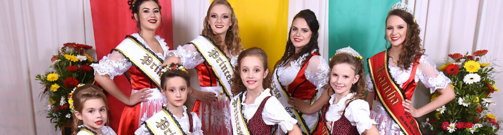 As candidatas representaram as entidades organizadoras do Kerb/Foto: Assessoria de Imprensa