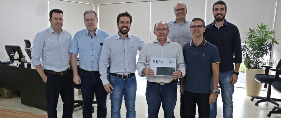 O prefeito de Joaçaba