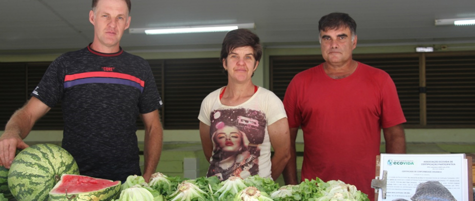 Os produtores Sergio Zancanaro