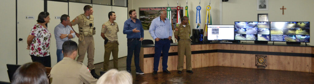 Os equipamentos foram instalados em locais estratégicos e vão auxiliar os órgãos da segurança pública/Foto: Assessoria de Imprensa