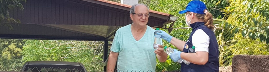 O intuito é manter a higienização das mãos