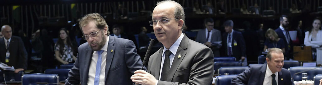 Foi importante a presença do senador Jorginho Mello e dos outros senadores para dar quórum a sessão e aprovar a matéria/Foto: Geraldo Magela-Agência Senado
