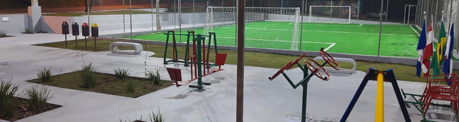 A praça passa a ser mais uma opção de lazer e convívio social para a comunidade da Barra do Leão/Foto: Assessoria de Imprensa