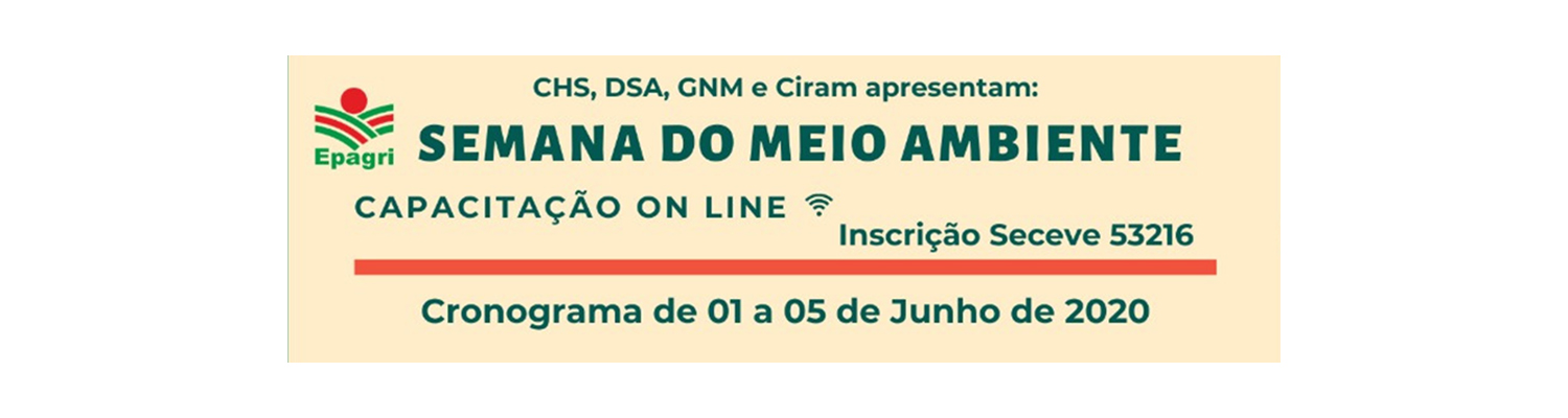 De 01 a 05 de Junho de 2020 será comemorada a Semana do Meio Ambiente/Foto: Assessoria de Imprensa