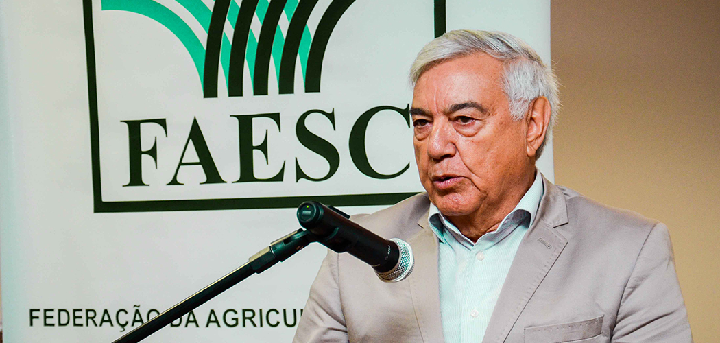 Faesc quer reduzir a de a dependência externa de fertilizantes segundo o Presidente da Entidade, José Zeferino Pedrozo