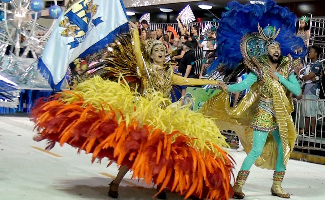 Escola de Samba Vale Samba de Joaçaba/SC/Foto: Bom Dia SC