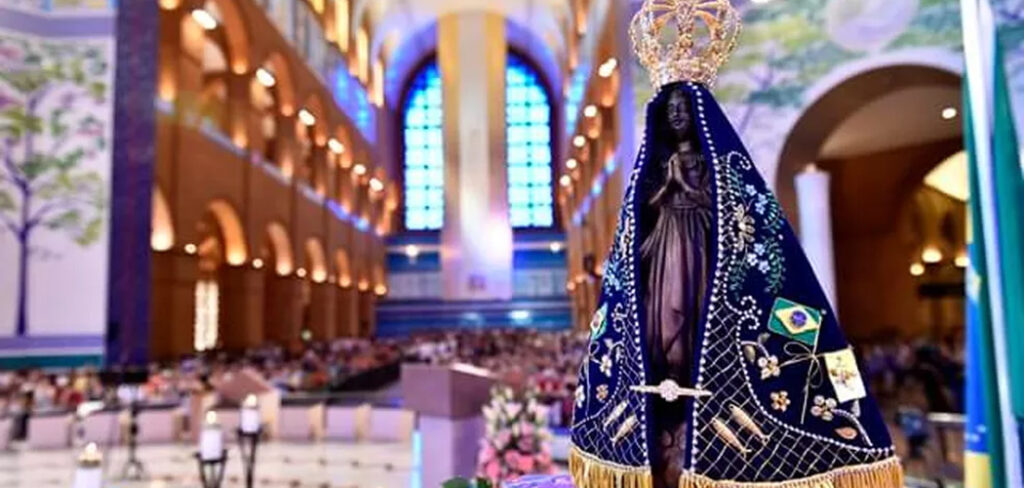 Padroeira do Brasil, Nossa Senhora Aparecida/Foto: Thiago Leon/ Santuário Nacional
