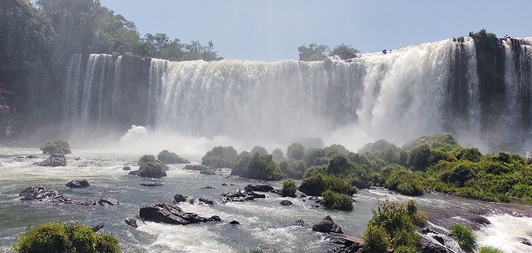 Cataratas do Iguaçu localizada na cidade de Foz do Iguaçu/ PR/Foto: Maythe Novak -Bom Dia SC