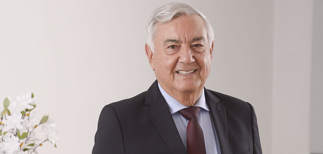 José Zeferino Pedrozo, presidente da Federação da Agricultura e Pecuária do Estado de SC (Faesc) e do Serviço Nacional de Aprendizagem Rural (Senar/SC)