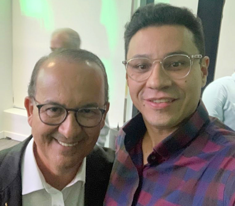 Presidente da ACIOC estreita o contato com o Governador Jorginho Mello