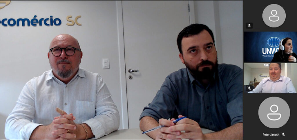 Fecomércio SC e OMT discutem futuras parcerias para fomentar turismo