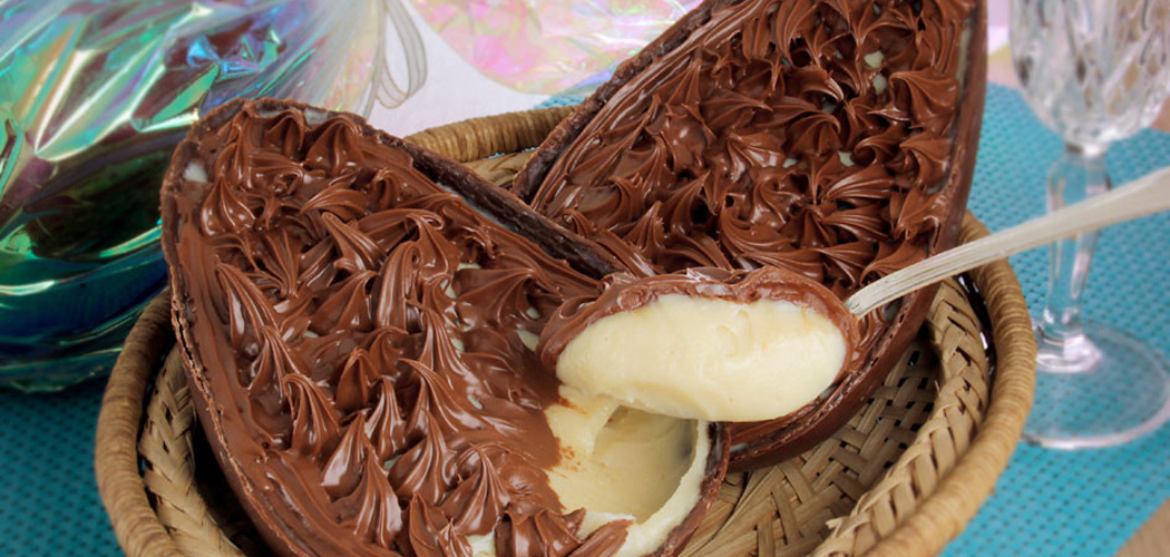 Receita de Ovos de Páscoa de colher