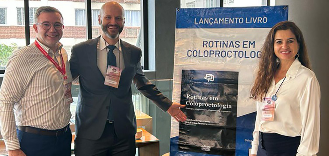 Professor da Unoesc organiza livro sobre Coloproctologia