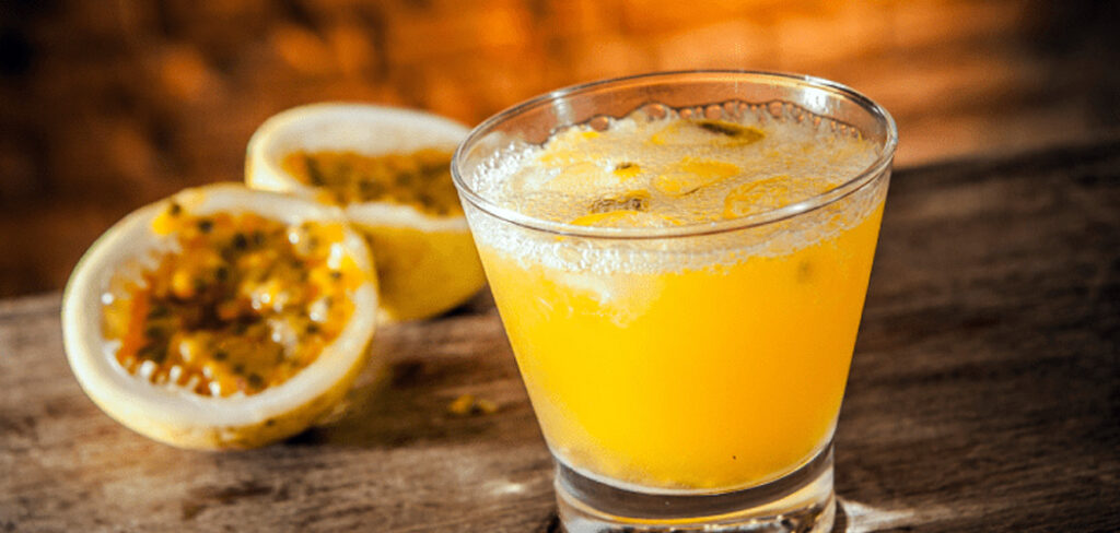 Caipiroska de Maracujá e Gengibre/ Foto: Internet