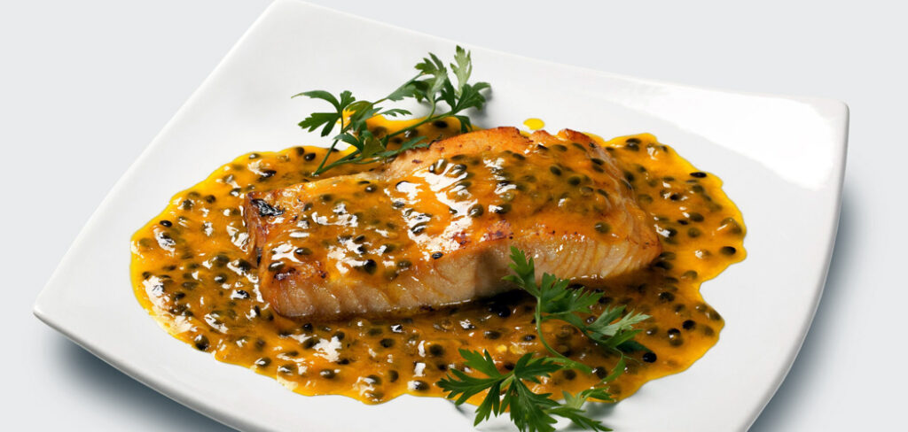 Salmão ao Molho de Maracujá/ Foto: Internet