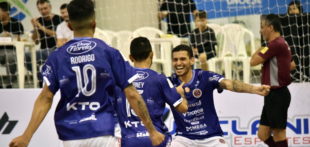 Joaçaba Futsal vence o Jaraguá pela Série Ouro do Catarinense
