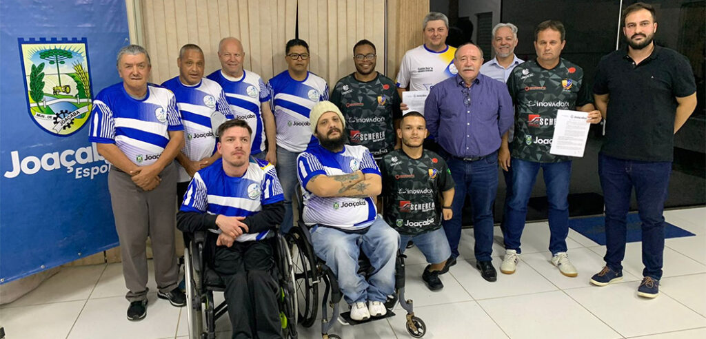 Município de Joaçaba lança edital de  R$ 125 mil de forma direta e exclusiva para o paradesporto
