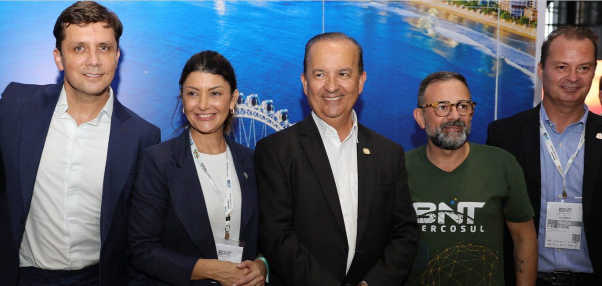 Governador Jorginho Mello participou da BNT Mercosul em Balneário Camboriú