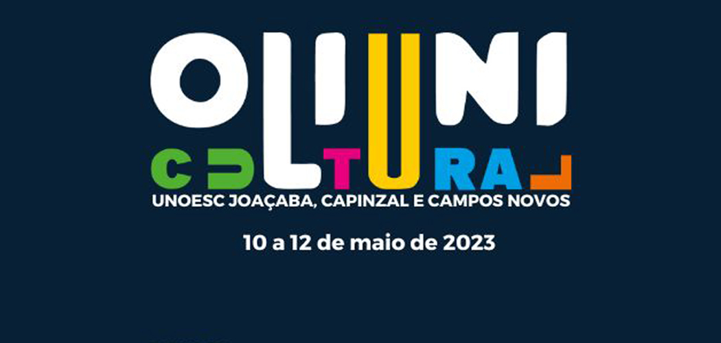 Oliuni Cultural acontece de 10 a 12 de maio; confira a programação