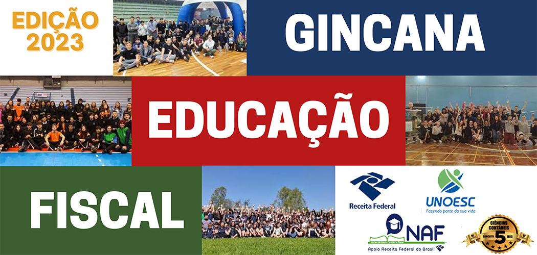 Unoesc e Receita Federal dão início às atividades da Gincana de Educação Fiscal nas escolas