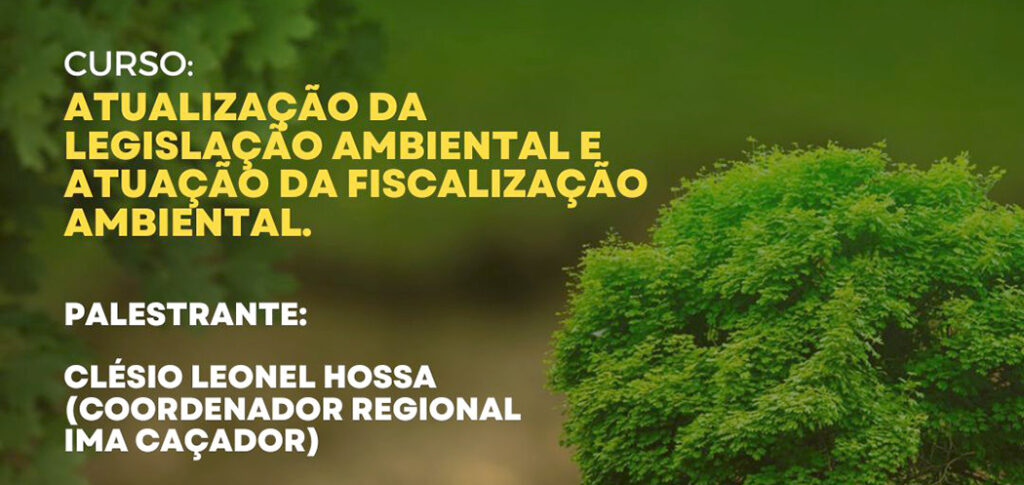 Atualizações no Código Ambiental de SC serão debatidas em curso oferecido pela AREAVID e CREA/SC