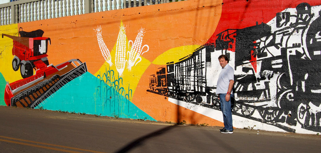 Finalizada a primeira etapa do projeto Arte Urbana em Herval d’Oeste