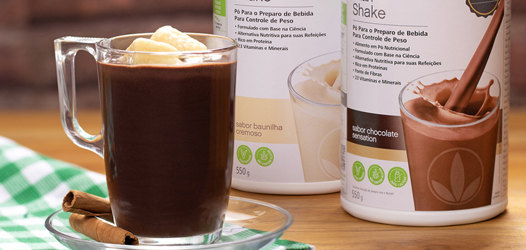 Chocolate Quente Fit com Marshmallow