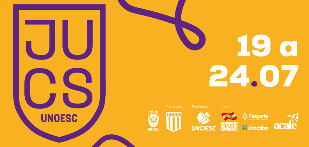 Jogos Universitários Catarinenses iniciam nesta quarta-feira em Joaçaba