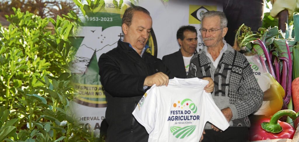 Jorginho Mello participa da Festa do Agricultor em Herval d’ Oeste
