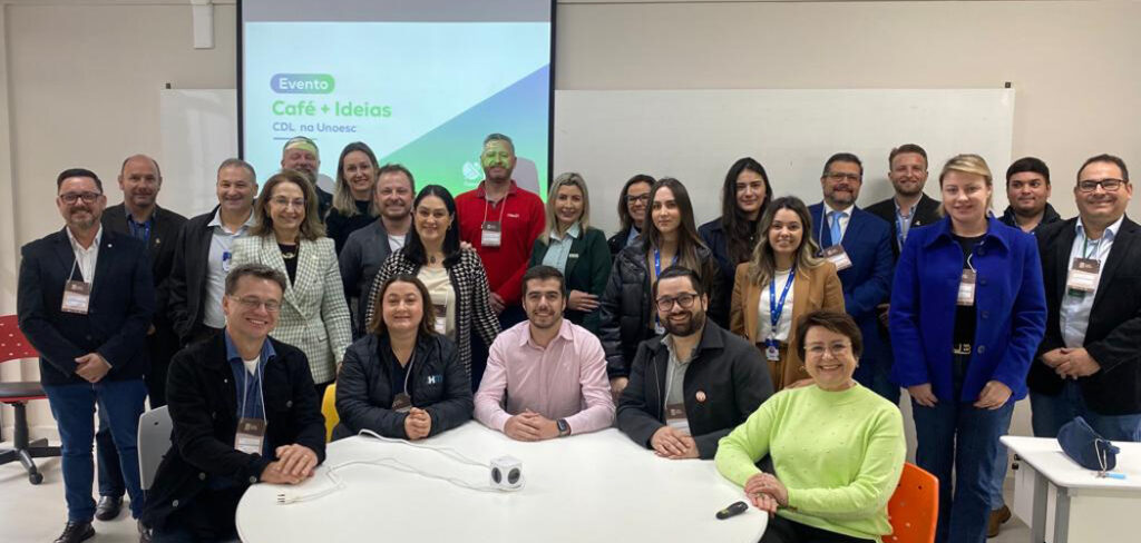 Unoesc recebe projeto Café + Ideias da CDL Joaçaba