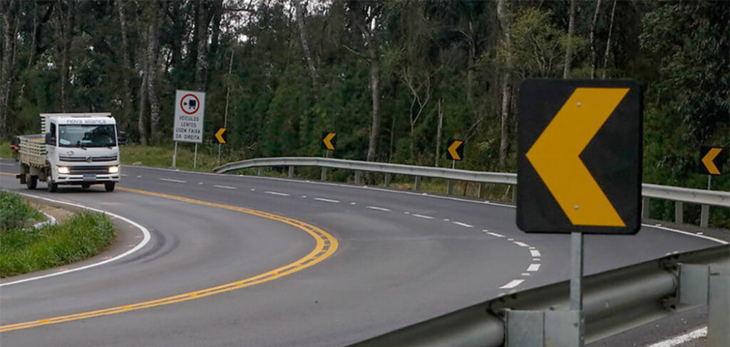 R$ 1 bilhão por ano transformaria situação das rodovias federais em SC/Foto: Maurício Vieira/ Arquivo SECOM