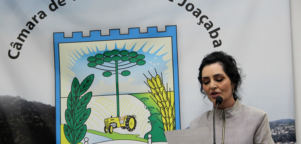 Gizeliana Paula Belegante, assume vaga na Câmara de Vereadores de Joaçaba