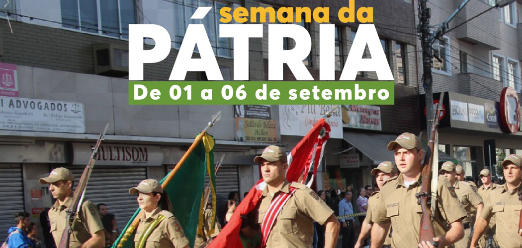 Joaçaba inicia programação alusiva à Semana da Pátria nesta sexta-feira (1º)