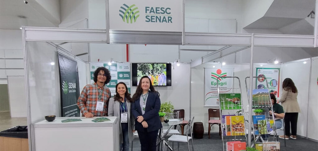 Sistema Faesc/Senar-SC presente na FEAL 2023 juntamente com a Epagri