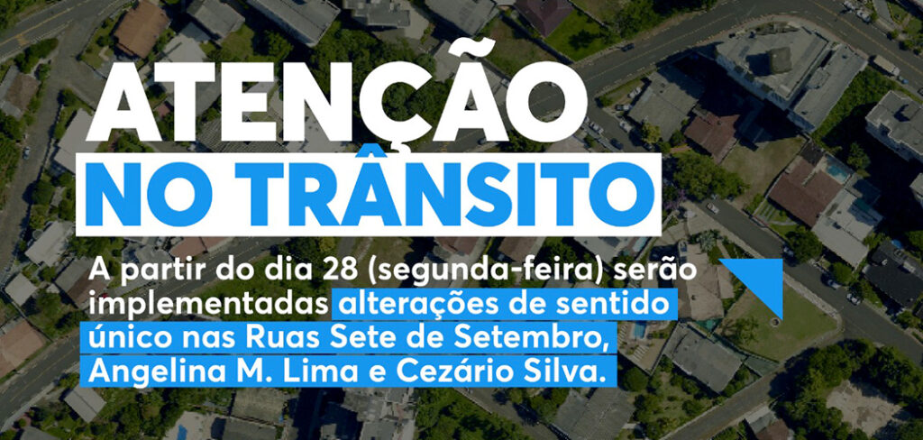 Prefeitura de Joaçaba alerta Mudanças no Trânsito em algumas ruas da cidade
