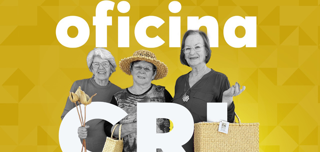 Centro de Referência do Idoso está com inscrições abertas para Oficina de Artesanato com palha de trigo