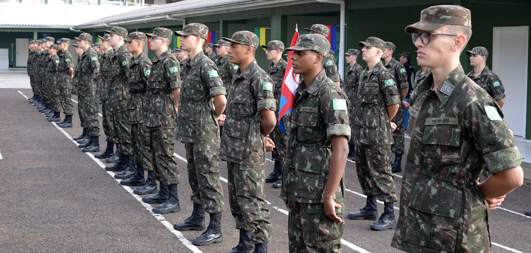 Tiro de Guerra de Joaçaba realiza seleção para prestação do serviço militar turma de 2024