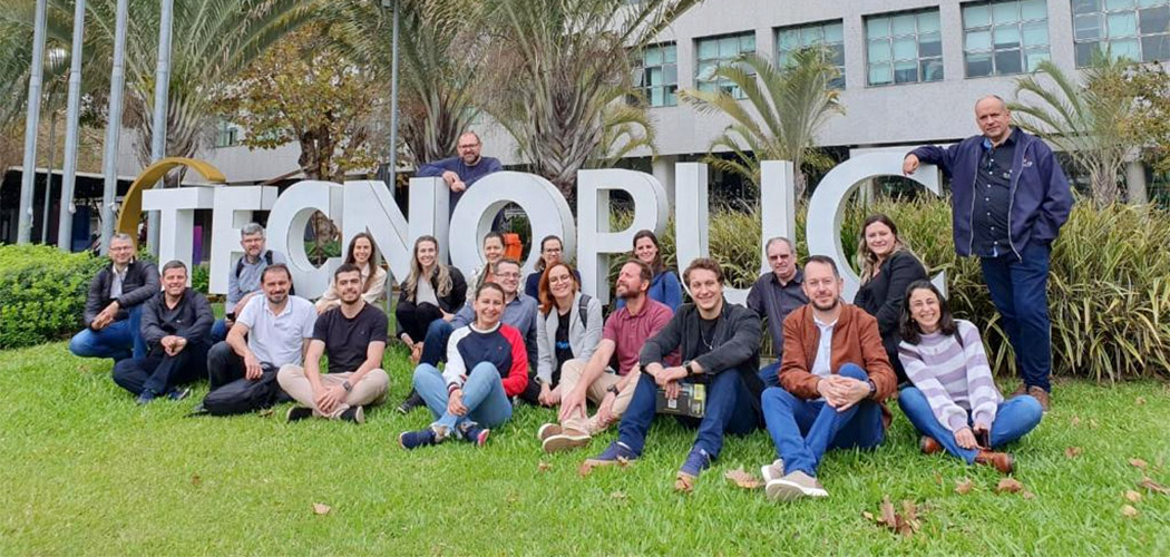 Representantes da Unoesc compõem comitiva do Meio-Oeste e visitam parques tecnológicos do Rio Grande do Sul