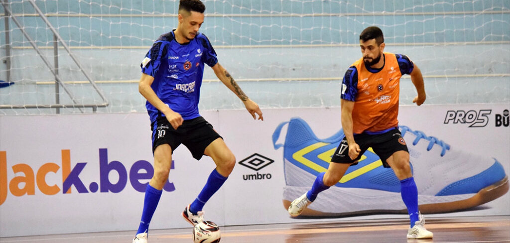 Joaçaba Futsal enfrenta o Joinville neste sábado pela Série Ouro
