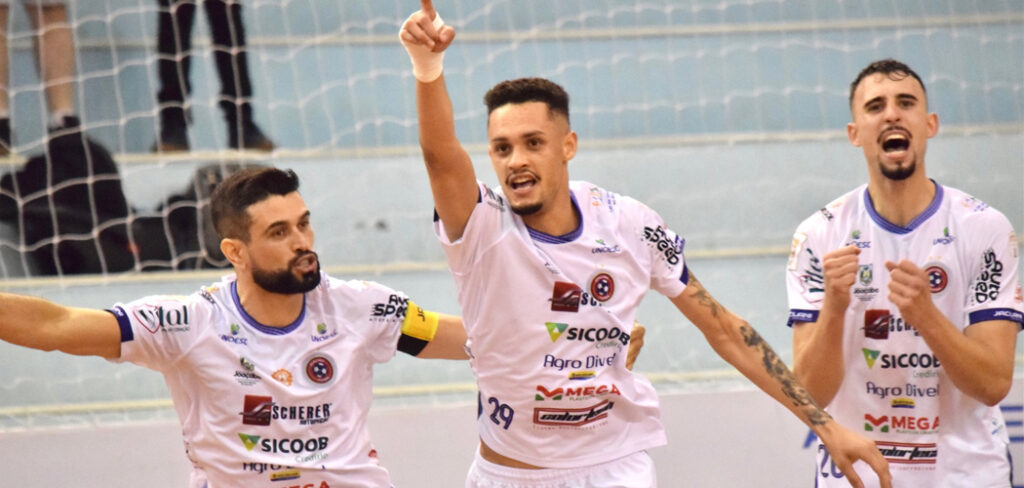 Joaçaba Futsal vence o Esporte Futuro e garante classificação na LNF