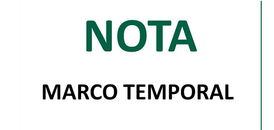 Marco temporal: Manifestação da FAESC