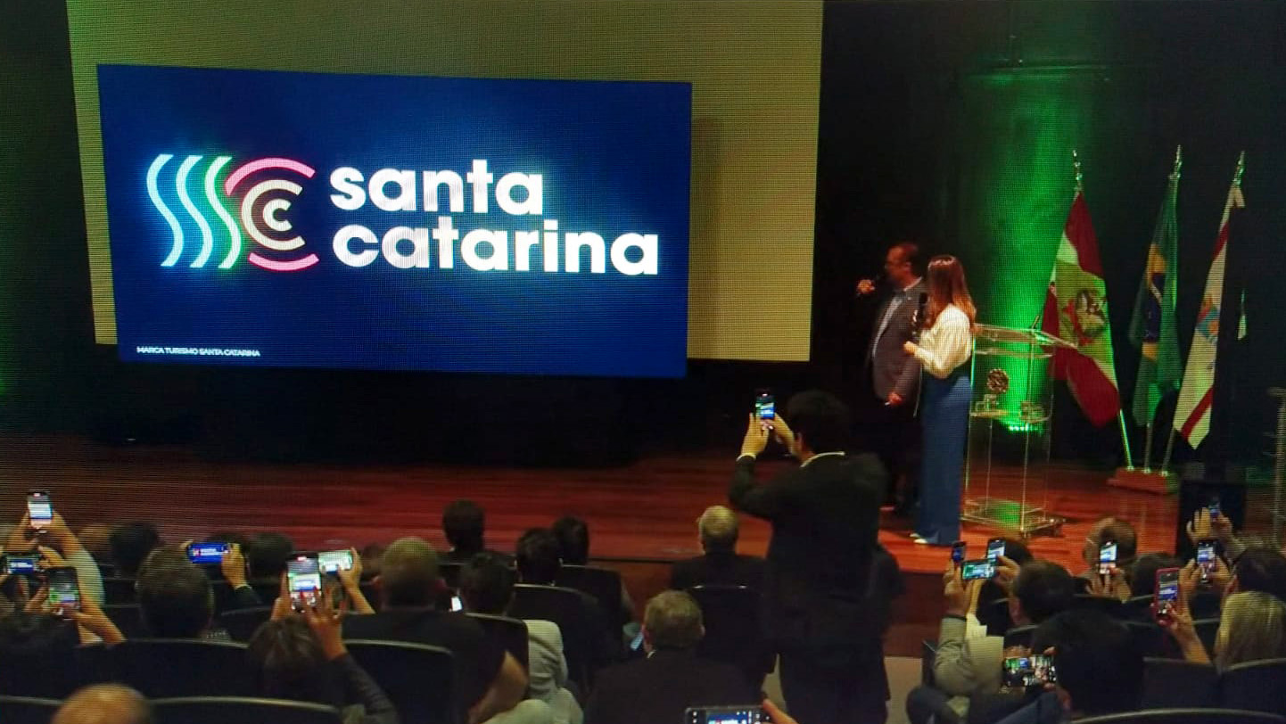Secretaria de Turismo (Setur) lança a nova marca turística do Estado de Santa Catarina  