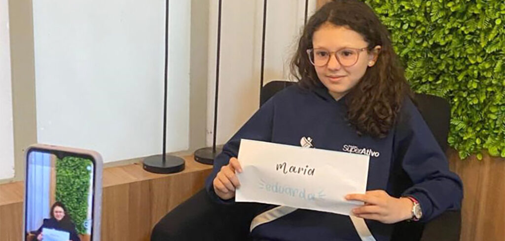 Colégio SuperAtivo de Joaçaba participa de projeto intercultural com estudantes do Japão