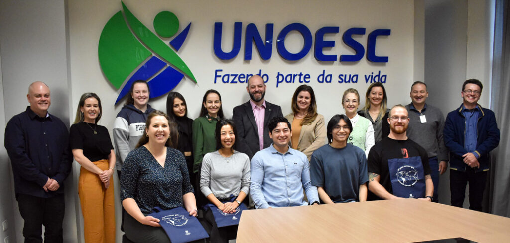 Unoesc Joaçaba recebe estudantes intercambistas dos Estados Unidos